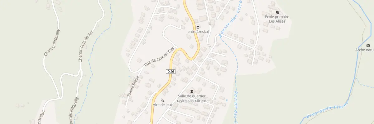 Plan du 278 Rue Jean Lauret à Entre-Deux