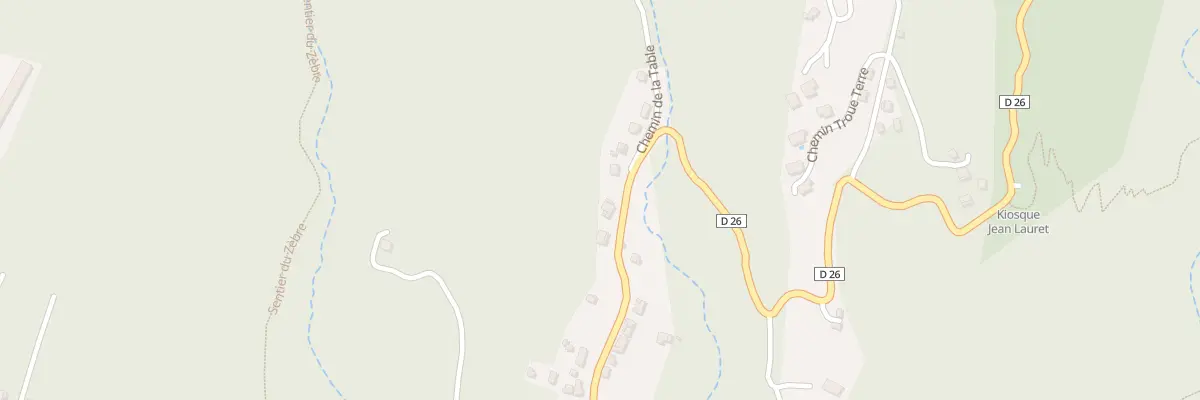 Plan du 389 Rue Jean Lauret à Entre-Deux