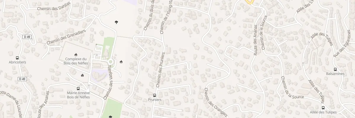 Plan du 5 Che des Pruniers à Saint-Denis