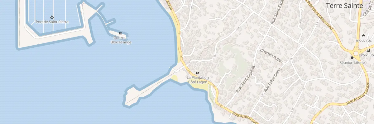 Plan du 69 Rue Amiral Lacaze à Saint-Pierre
