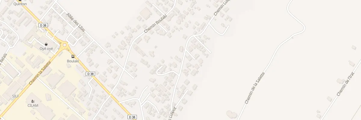 Plan du 31 Che Luspot à Saint-Pierre