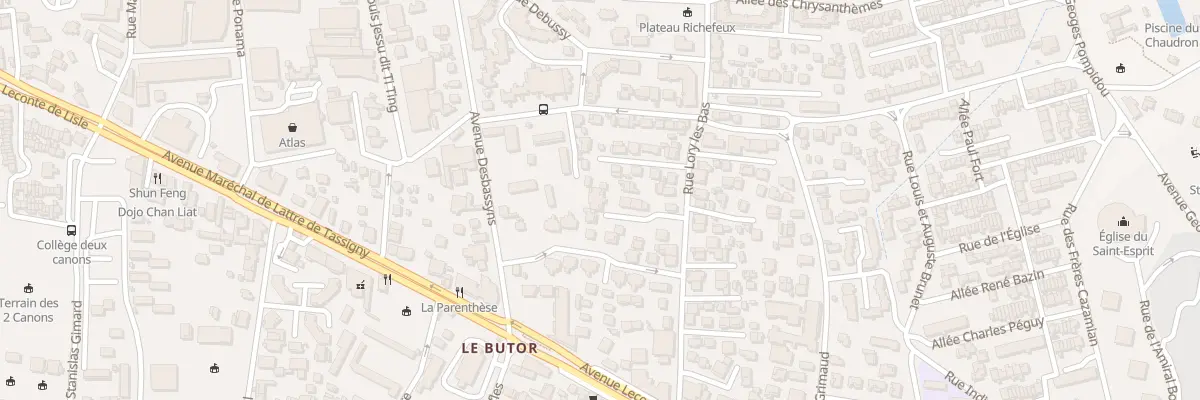 Plan du 82 Rue Lory les Bas à Saint-Denis