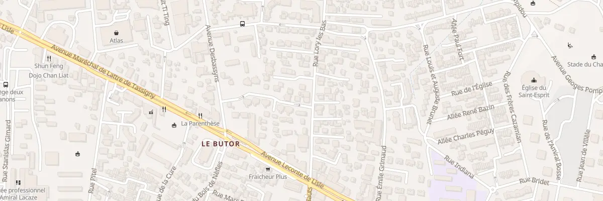 Plan du 102 Rue Lory les Bas à Saint-Denis