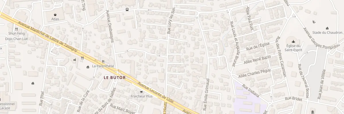 Plan du 153 Rue Lory les Bas à Saint-Denis
