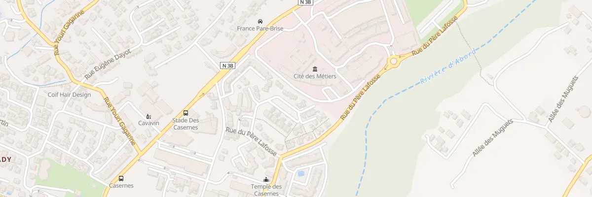 Plan du 45 Rue Pere Urbain Quatrefages à Saint-Pierre