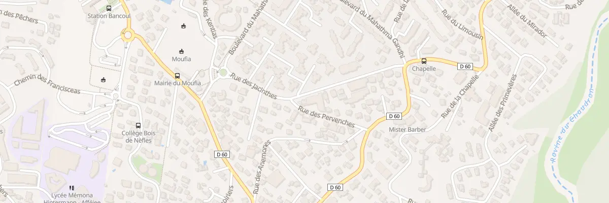 Plan du 16 Rue des Pervenches à Saint-Denis