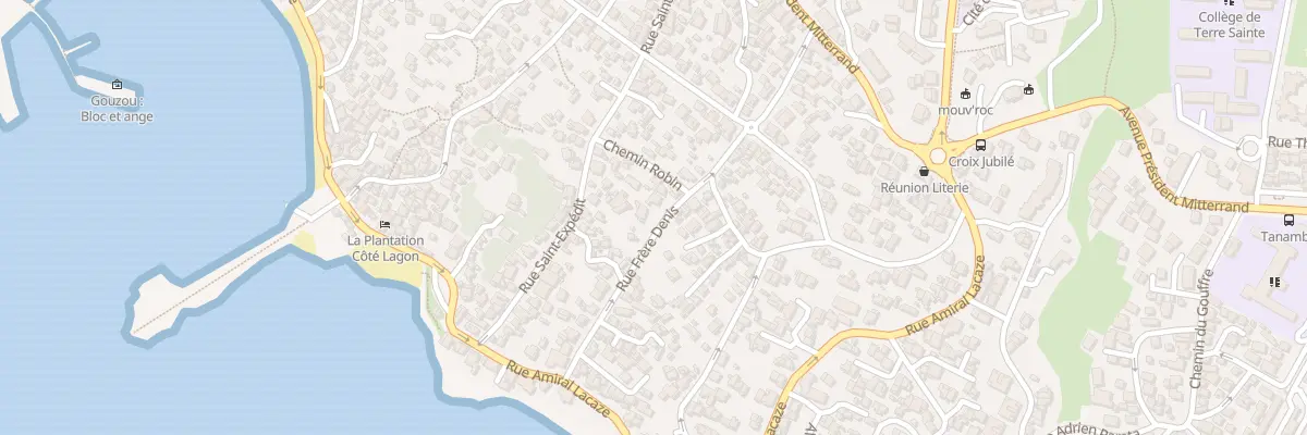 Plan du 27C Rue Freres Denis à Saint-Pierre