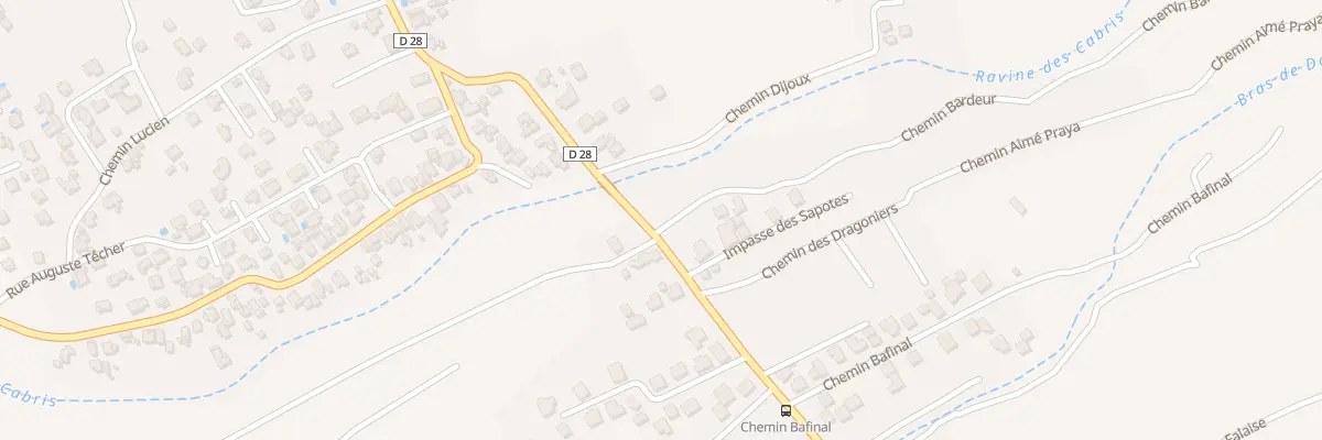 Plan du 89 Che Recherchant Cd28 à Saint-Pierre