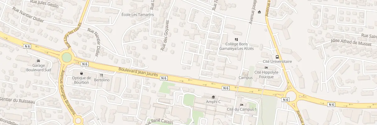 Plan du 19 All du Poitou à Saint-Denis