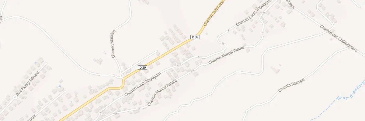 Plan du 37 Che Louis Nayagom à Saint-Pierre