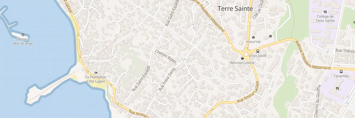 Plan du 31 Rue Freres Denis à Saint-Pierre