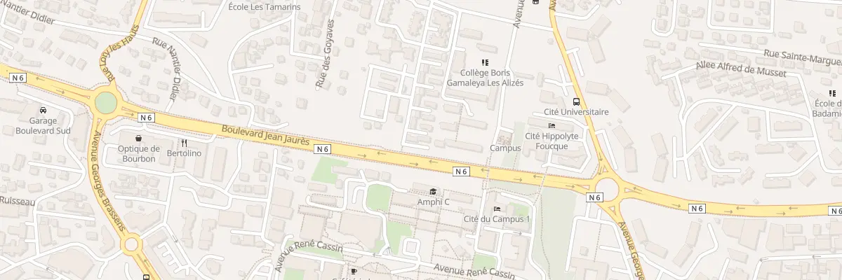 Plan du 245 Rue François de Mahy à Saint-Denis