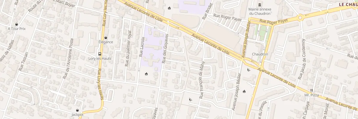 Plan du 7 Rue des Goyaves Sainte Cloti à Saint-Denis