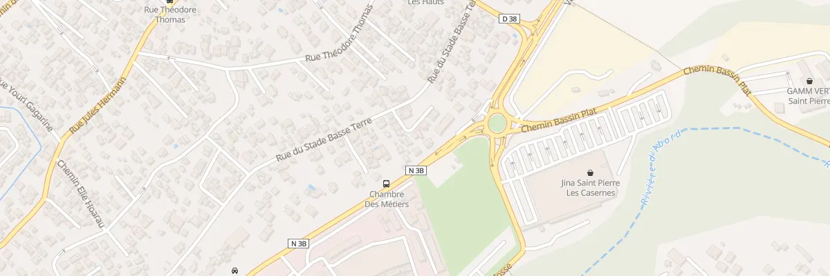 Plan du 12 Imp des Pipangailles à Saint-Pierre