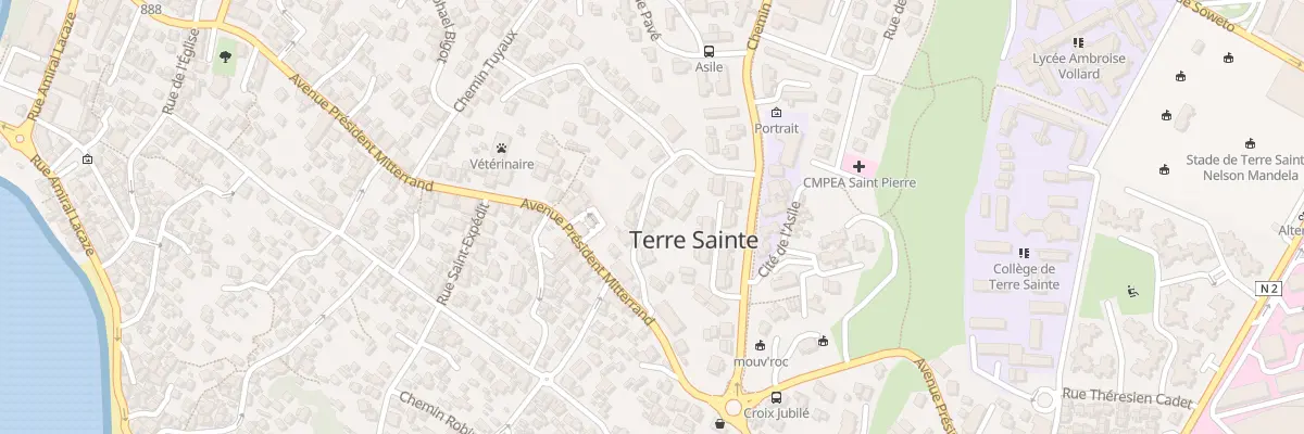 Plan du 9 Che de la Météo à Saint-Pierre