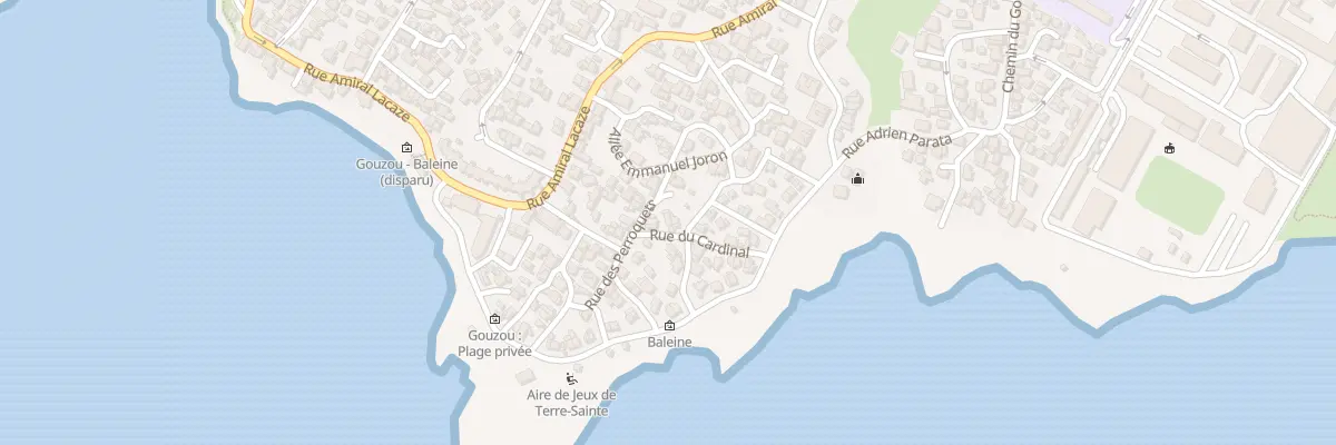 Plan du 8 Rue du Cardinal à Saint-Leu