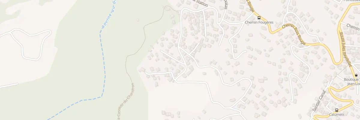 Plan du 32 Che des Fougeres La Breta à Saint-Denis