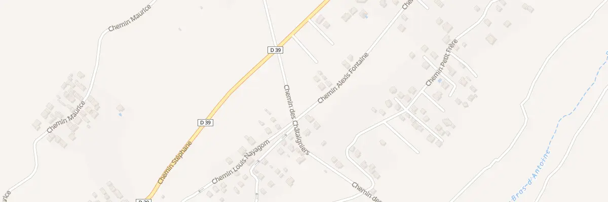 Plan du 15B Che des Chataigniers à Saint-Pierre
