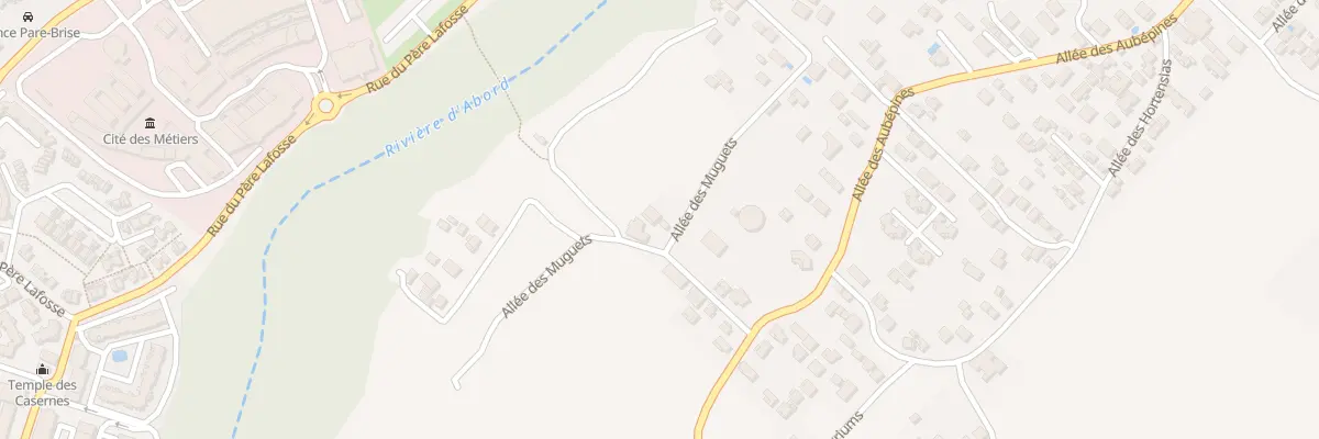Plan du 7 All des Muguets Asile à Saint-Pierre