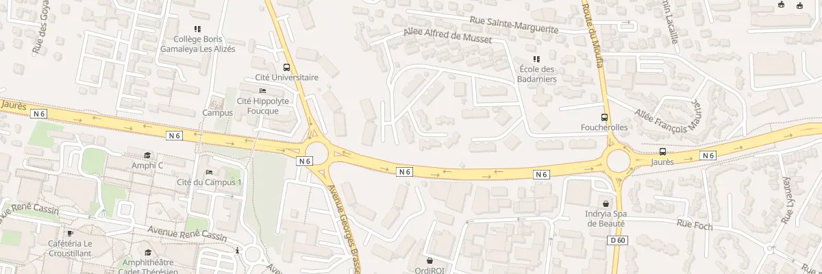 Plan du 12 Rue Paul Cézanne à Saint-Denis
