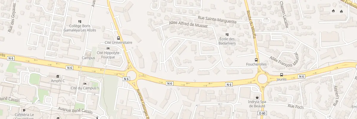 Plan du 5 Rue Paul Cézanne à Saint-Denis