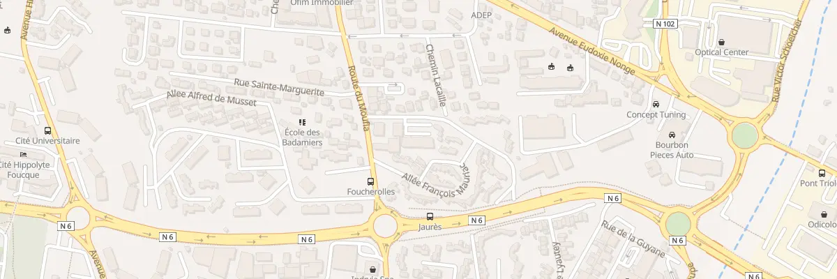 Plan du 4A Rue des Foucherolles à Saint-Denis