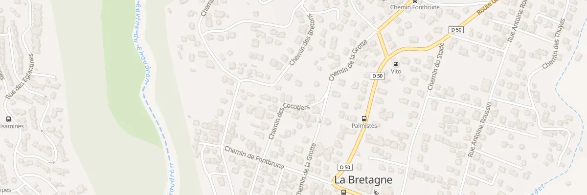 Plan du 6 Che des Cocotiers La Brtg à Saint-Denis