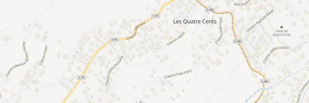 Plan du 40 Che Alexis Fontaine à Saint-Pierre