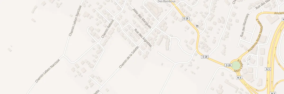 Plan du 13 Rue des Metisses à Saint-Pierre