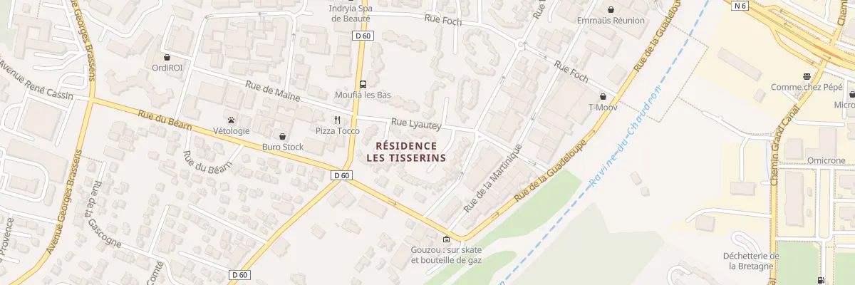 Plan du 142 Rue Lyautey à Saint-Denis