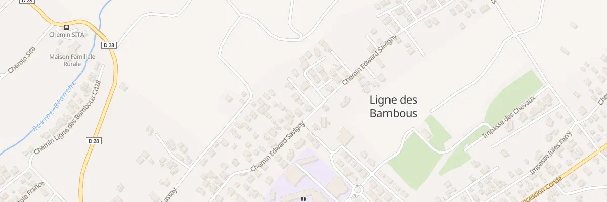 Plan du 3 Imp Augustin Louise à Saint-Pierre