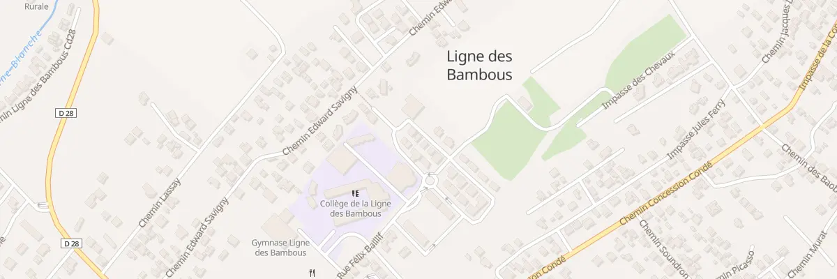 Plan du 7 Rue Emilien Moutien à Saint-Pierre