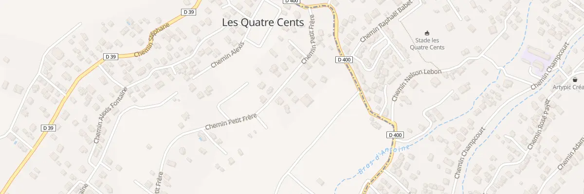 Plan du 244 Che Petit Frere à Saint-Pierre