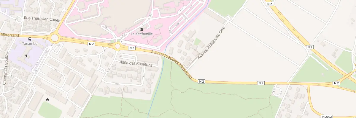 Plan du 5B Rte Nationale 2 à Saint-Pierre
