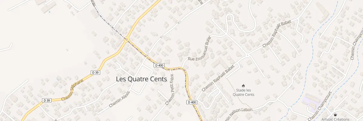 Plan du 3 Rue Emmanuel Burel au Tampon