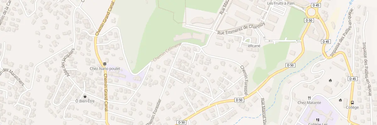 Plan du 27B Che Forestier à Saint-Denis