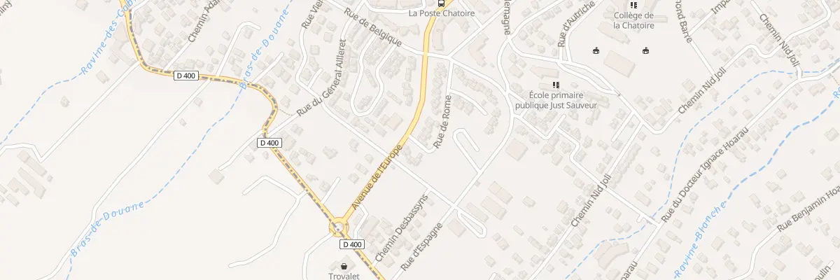 Plan du 32 Rue de Rome au Tampon