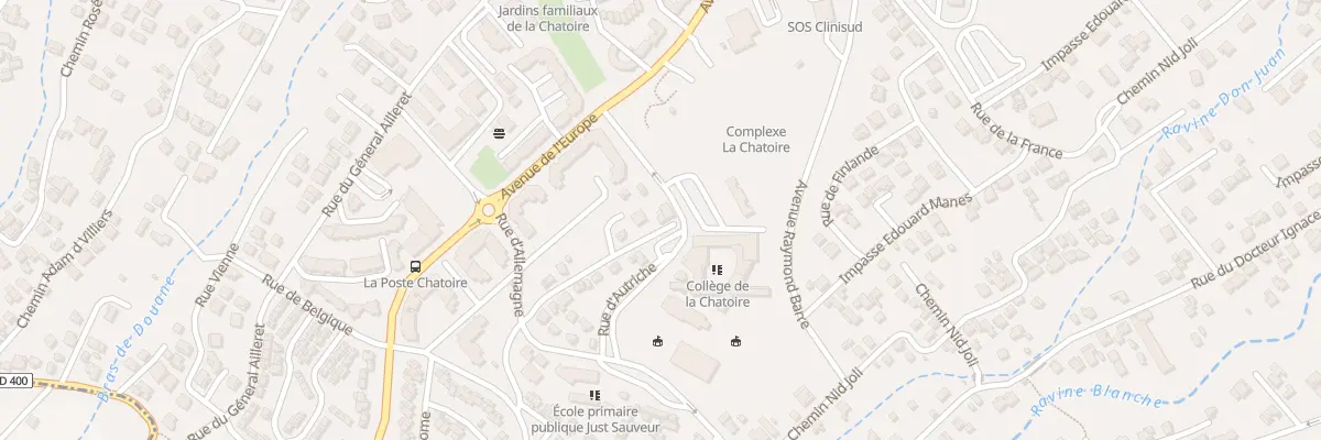 Plan du 37 Che Desbassyns au Tampon