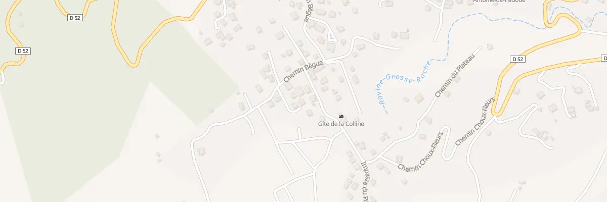 Plan du 12 Che Plateau à Salazie
