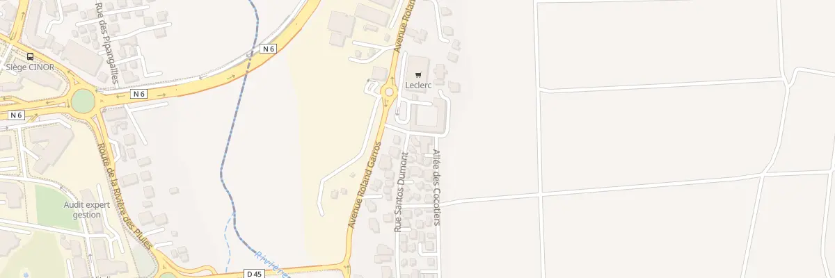 Plan du 9 Rue Santos Dumont à Sainte-Marie