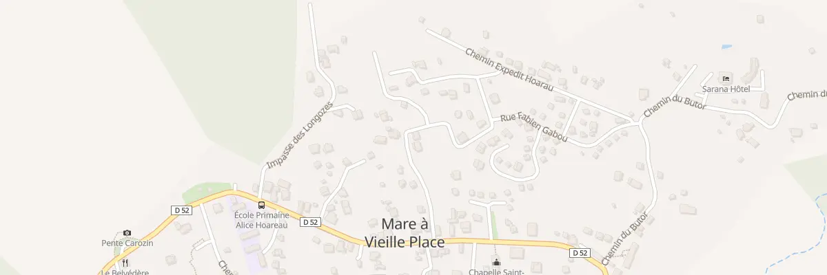 Plan du 18 Che Expédit Hoareau à Salazie