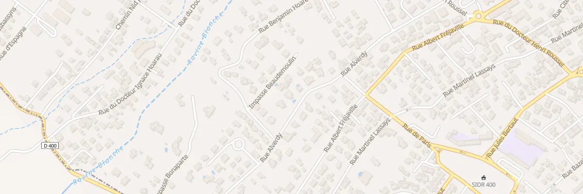 Plan du 37 Rue Alverdy au Tampon