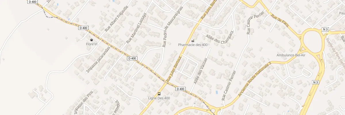 Plan du 37 Rue Jules Bertaut au Tampon