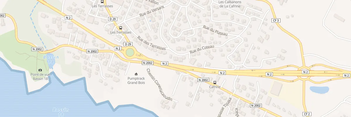 Plan du 14 Rue du Côteau à Saint-Pierre