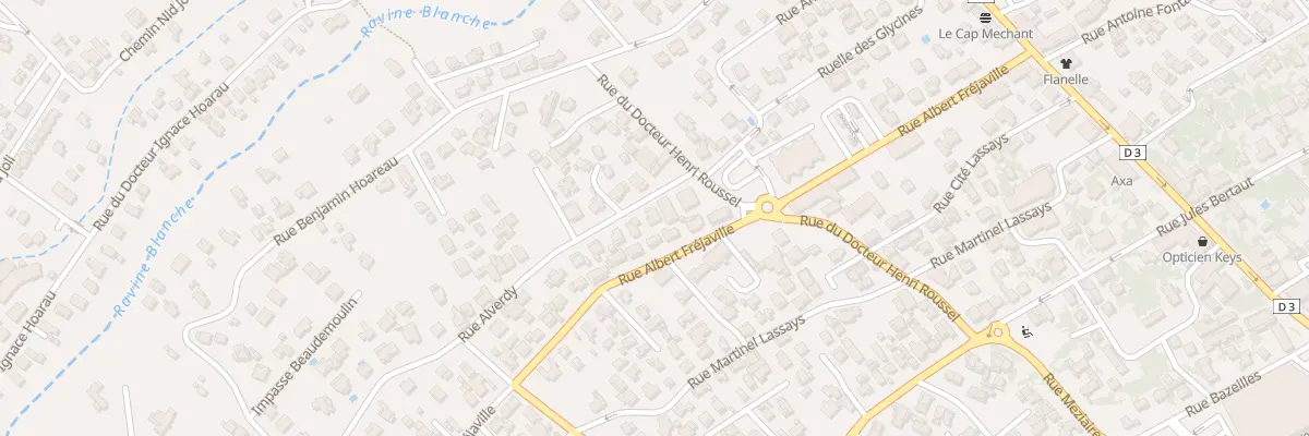 Plan du 68 Rue Alverdy au Tampon