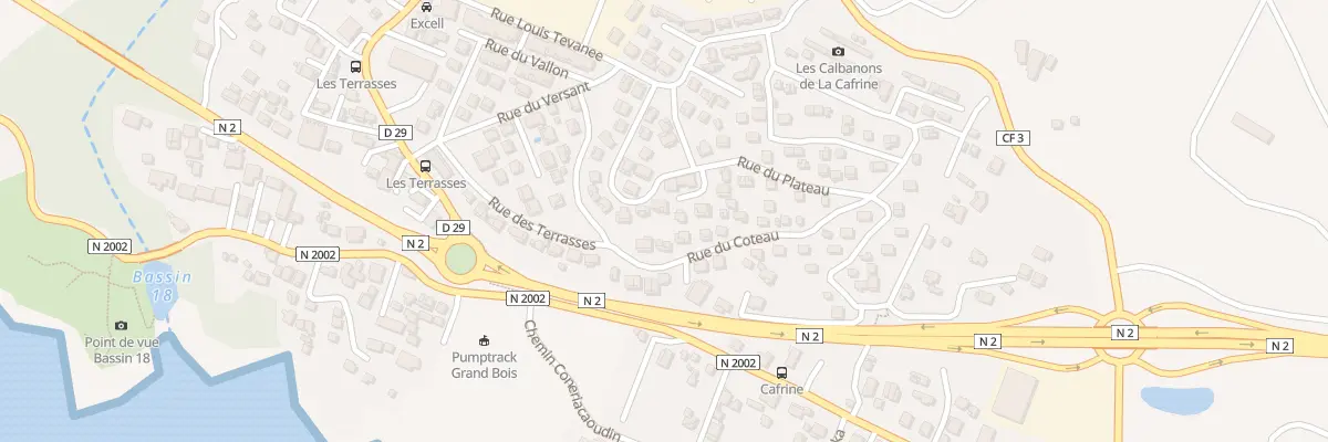 Plan du 7 Imp de la Butte à Saint-Pierre