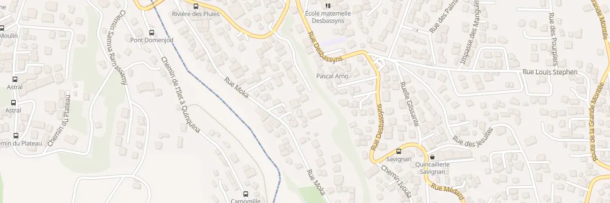 Plan du 48T Rue Desbassyns à Sainte-Marie