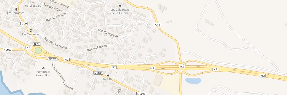 Plan du 30 All de la Palmeraie à Saint-Pierre
