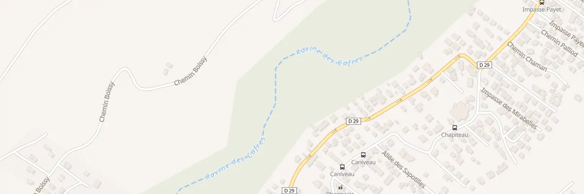 Plan du 27 Che Calvaire à Saint-Pierre