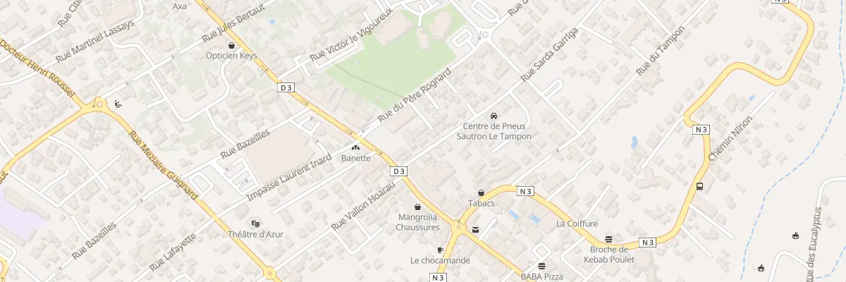 Plan du 7 Rue Sarda Garriga au Tampon